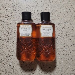 2 Bath & Body Works Whiskey Toast Mens Collection 3 in 1 Hair, Face, Body Wash